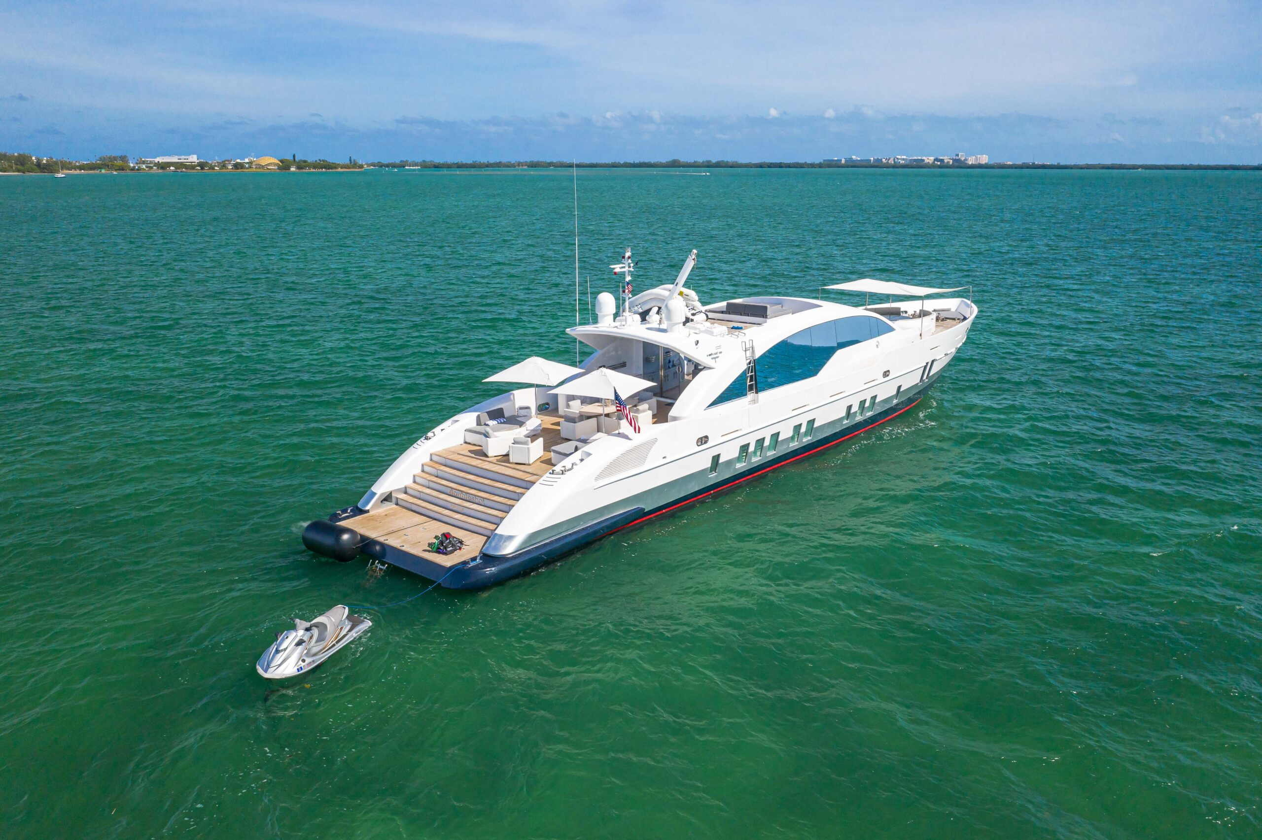 Double Shot luxury yacht south beach